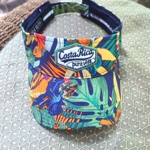 Costa Rica Pura Vida Tropical Visor